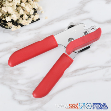 Ergonomic design plastic color handle tin opener